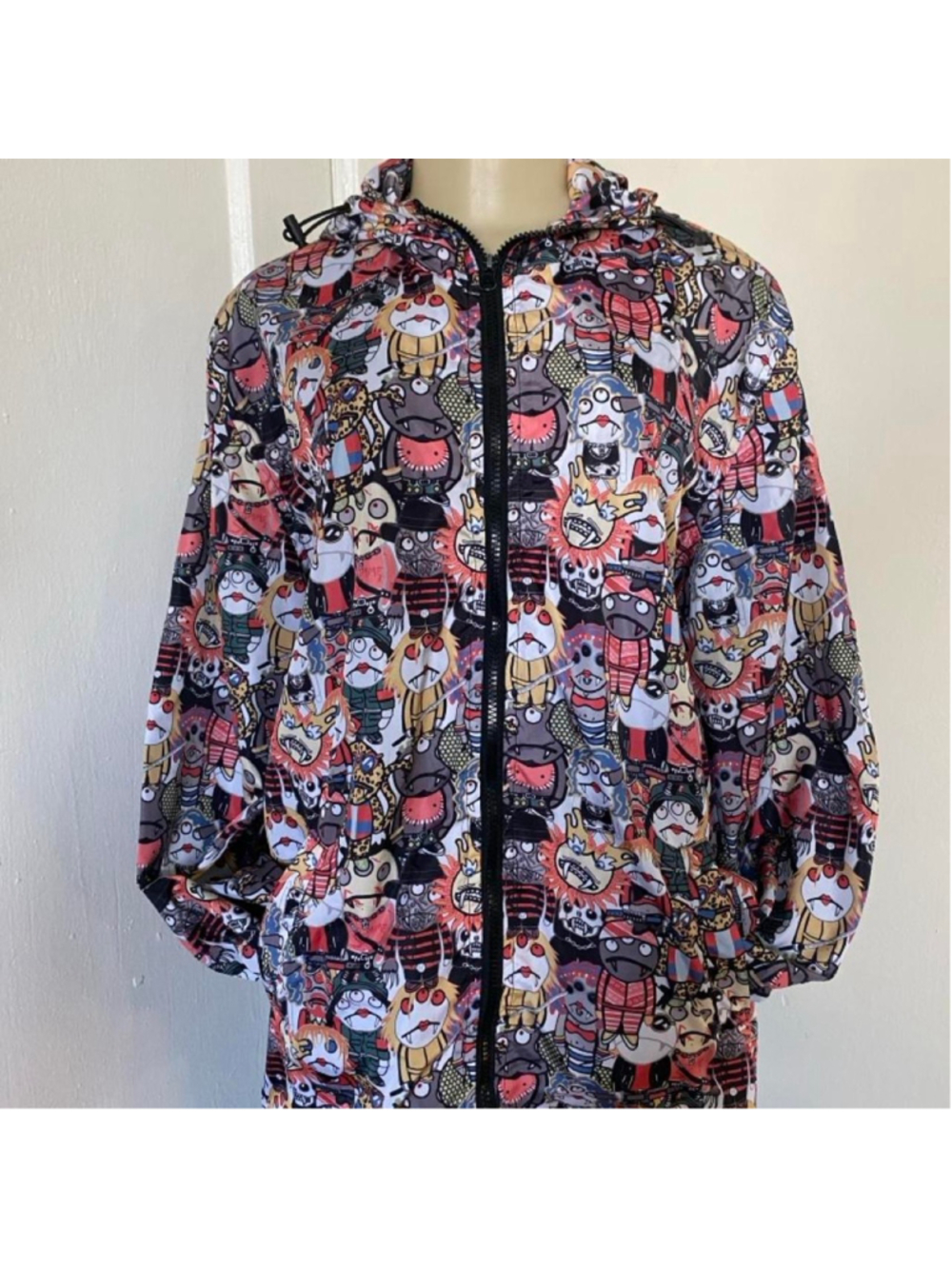 Cartoon character Windbreaker jacket